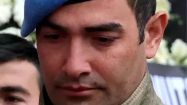 Amanos Şehidi Memleketinde Gözyaşlarıyla Karşılandı (2)