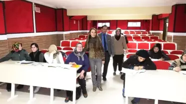 Burhaniye' de Okuma Yazma Kursu