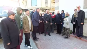 Burhaniye'de Umreye Tekbirlerle Uğurlandılar