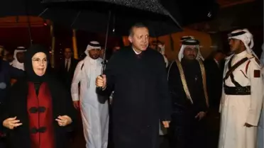 Cumhurbaşkanı Erdoğan Katar'da