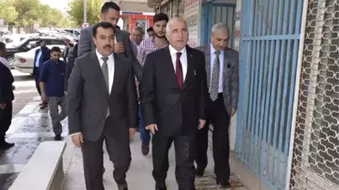 Vali Tuna, Siverek'te İncelemelerde Bulundu