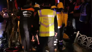 Beşiktaş'ta Trafik Kazası: 1 Yaralı