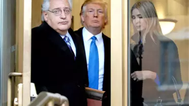 Eski Elçilerden Senatoya Trump'ın İsrail Büyükelçisi Adayı İçin 'Yetkin Değil' Mektubu