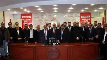 Gaziantep'te 22 Stk'den 'Evet' Açıklaması