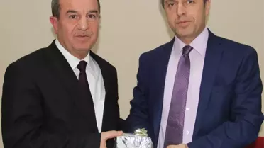 Kahramanmaraş'a Atanan Defterdar Çoban'a Veda Yemeği