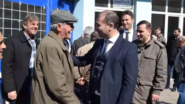 Kaymakam Çelik, Sahada Çalışıyor