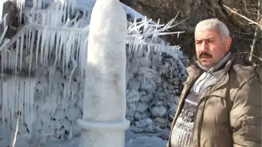 Buz Sütunu Ay Yıldızlı Süngü Yaptı