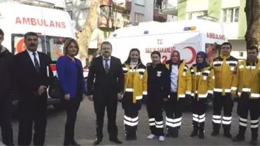 Alaşehir'de 112 Acil Servis İstasyonu Açıldı