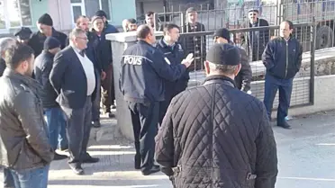 Sungurlu'da Kamyoncular TMO'si Önünde Eylem Yaptı