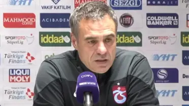 Trabzonspor - Aytemiz Alanyaspor Maçının Ardından