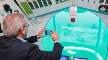 Turistik Denizaltı, İlk Dalışını Gerçekleştirdi