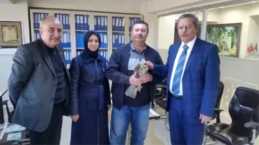 Yaralı Şahine AK Parti'li Başkan Sahip Çıktı