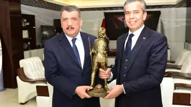 Polatlı Belediye Başkanı Yıldızkaya'dan Gürkan'a Ziyaret