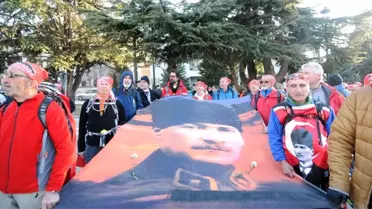 Atatürk ve İstiklal Yolu Yürüyüşü Tamamlandı