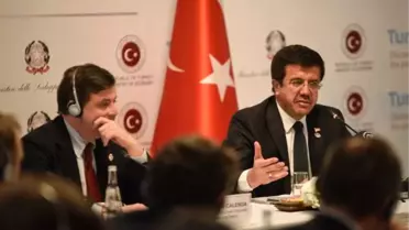 Bakan Zeybekci: Türkiye ve İtalya'yı Yan Yana Getirebilmek Son Derece Önemli