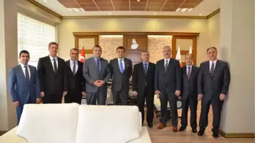 Kurum Müdürlerinden Cumhuriyet Başsavcısı Ercan'a Ziyaret
