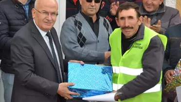 Ürgüp'te Belediye Personelleri Ödüllendirildi