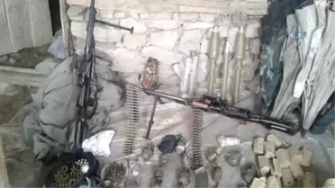 Bingöl) Bingöl'de PKK'nın Silah Deposu Çökertildi