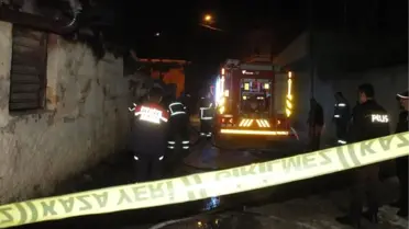 İki Kız Kardeş Yangında Can Verdi