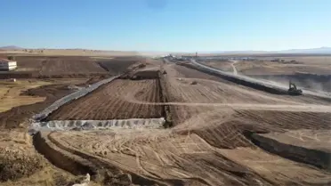 Oğulcuk Barajı'nda Fiziksel Gerçekleşme Yüzde 46'ya Ulaştı