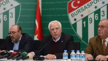 Bursaspor Divan Kurulu Saldırıyı Kınadı