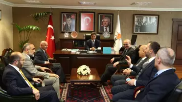 ATO Yönetimi'nden Ak Parti ve Aso'ya İade-i Ziyaret