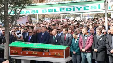 Gölbaşı Eski Belediye Başkan Yardımcısı Bölük, Son Yolculuğuna Uğurlandı