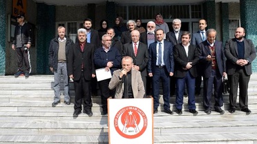 Kız İmam Hatip Lisesi'nde Ders Arası '28 Şubat' Protestosu