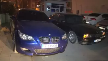 Küçükçekmece'de Otomobilleriyle Drift Yapan İki Kişi Yakalandı