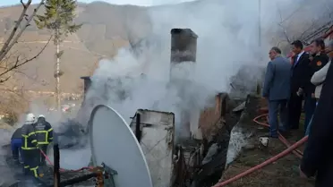 Ordu'da Ev Yangını