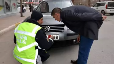 Kahramanmaraş'ta Standart Dışı Plaka Uygulaması