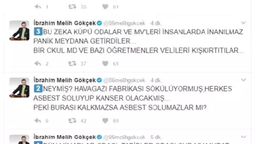 Başkan Gökçek'ten Asbestle İlgili Mahkeme Kakarına Tepki