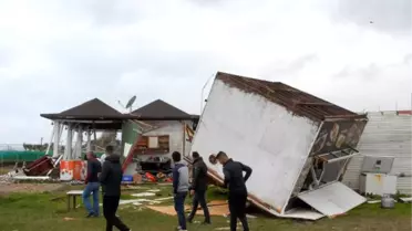 Hortum, Serik'te Restoranı Dağıttı