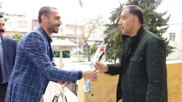 Kahtalı Esnaflardan Emniyet Teşkilatına Plaket