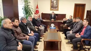 Kaymakama Nezaket Ziyareti