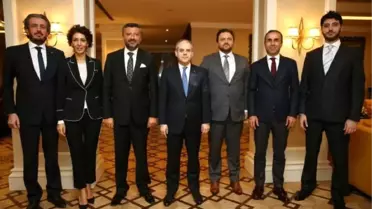 Tosfed Yönetimi Bakan Kılıç'ı Ziyaret Etti