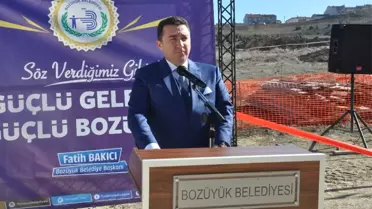 Bozüyük'te Sultan Albülhamid Han Parkının Temeli Atıldı