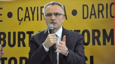 Maliye Bakanı Ağbal, Bayburtlular Platformunu Ziyaret Etti