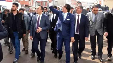 Milletvekili Aydemir'e Karayazı'da Coşkulu Karşılama