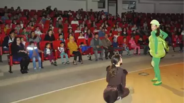 Bosch Çevre Çocuk Tiyatrosu Manavgat'ta Çocuklarla Buluştu