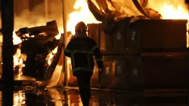 Kocaeli'de Büyük Fabrika Yangını