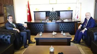 Özbakır'dan Rektör Özer'e Ziyaret