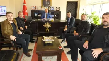 Balyalı Başkan Kılıç Kaymakam Öner'i Ziyaret Etti