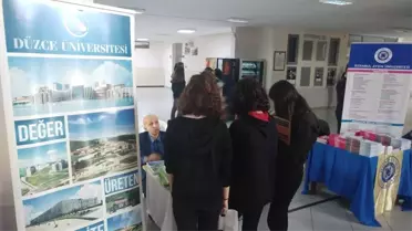 Düzce Üniversitesi Kdz. Ereğli'deki Tanıtım Etkinliğine Katıldı