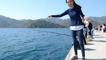 Oltayla Balık Tutma Yarışması Heyecanı