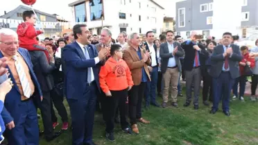 Başkan Çetin Çocuk Parkı Açtı