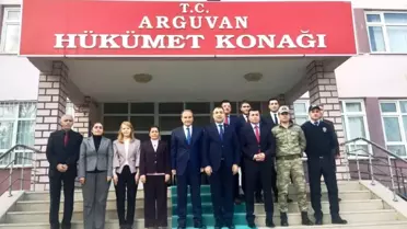 Malatya Valisi Mustafa Toprak'dan Yeni Kaymakama Hayırlı Olsun Ziyareti