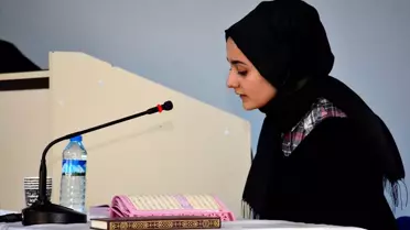 Gümüşhane'de Kur'an-ı Kerim Okuma Yarışması