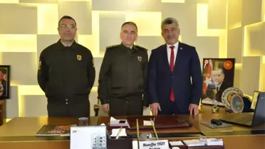 İl Jandarma Komutanı Özdemir'den Ziyaret
