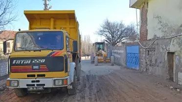 Bünyan Belediyesi Yol Bakım Onarım Çalışmalarına Devam Ediyor
